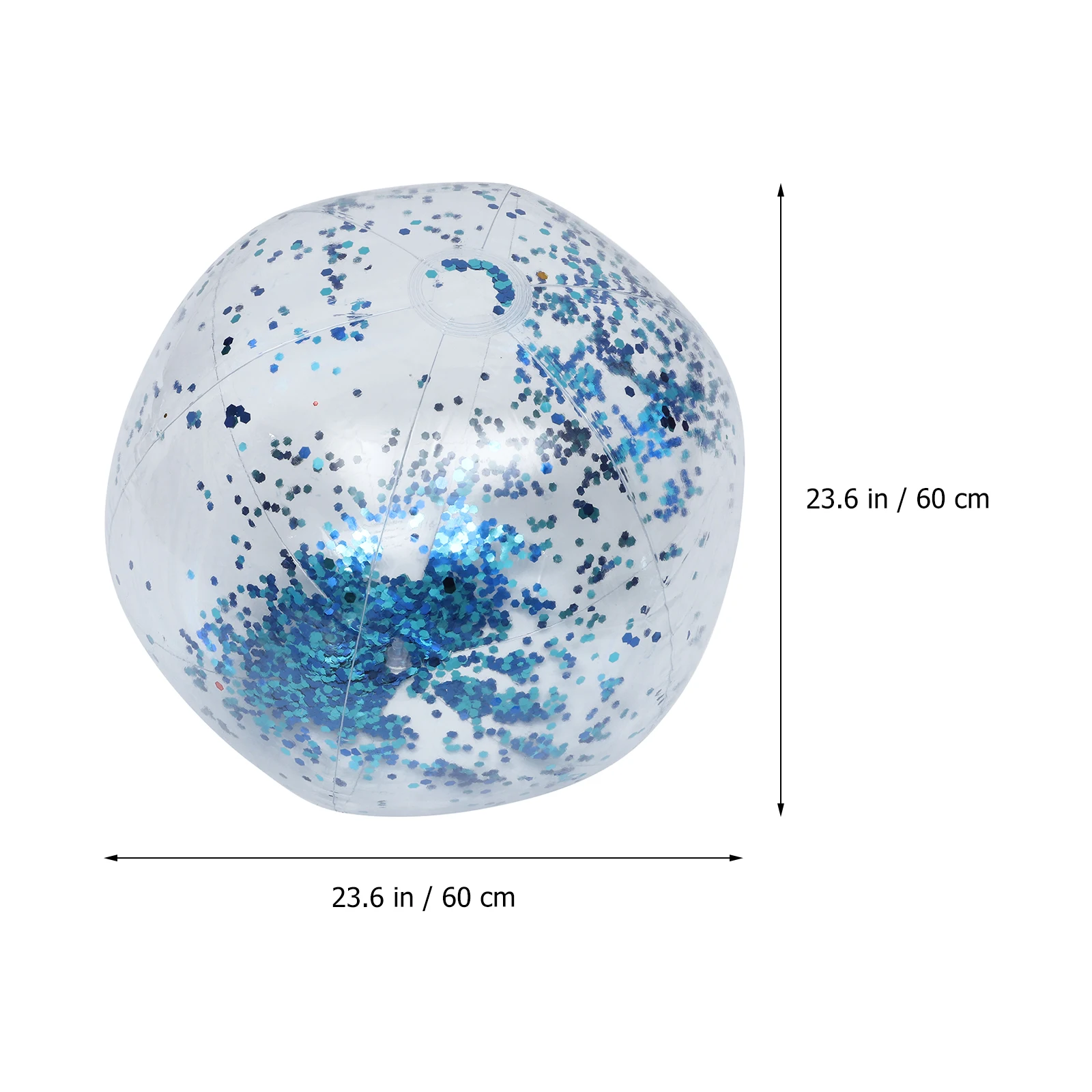 2 pçs lantejoulas bola de praia brinquedo brinquedos plaything bolas infláveis festa jogando bilhar criança