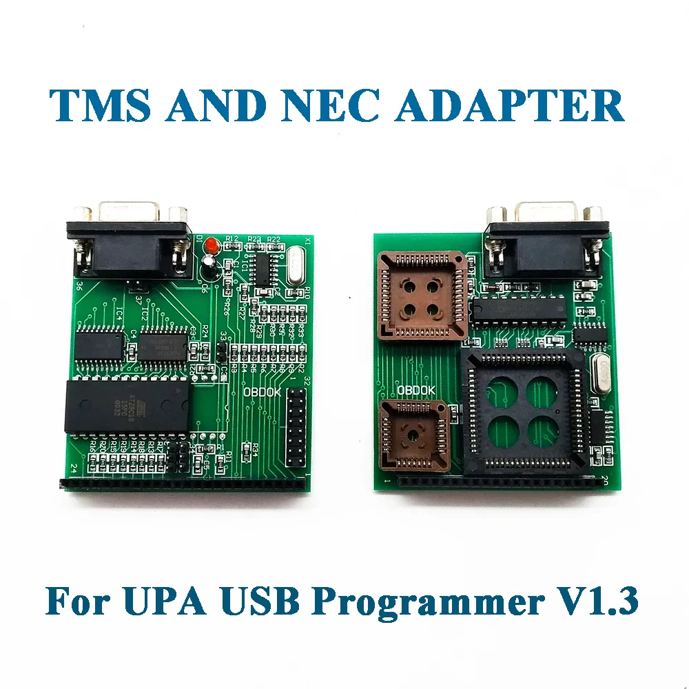 TMS and NEC Eeprom Adapter For UPA USB Programmer V1.3 Eeprom Board Reader Works for USB UPA Series Auto ECU Chip Tools Reader