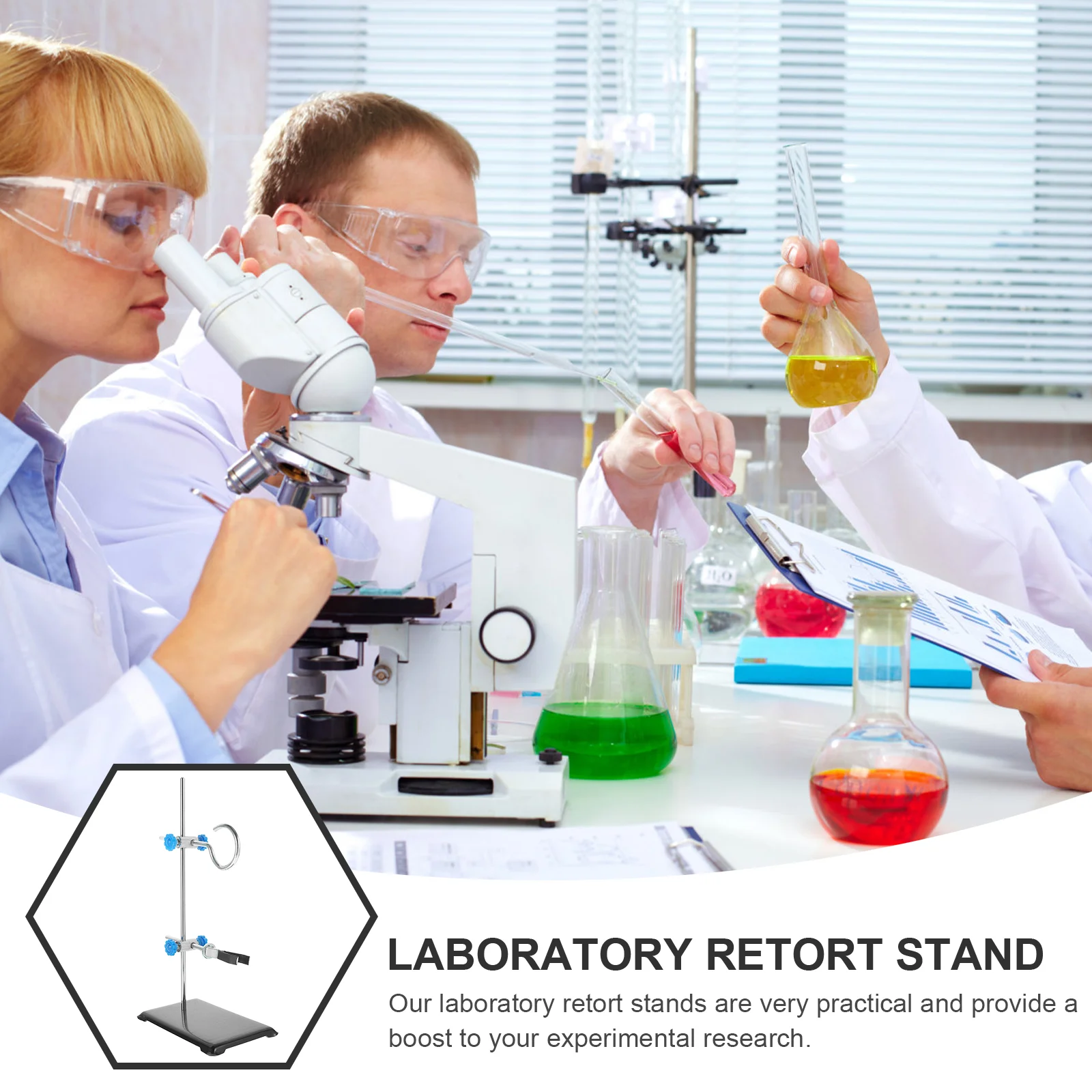 Laboratory Laboratory Support Stand Mini Iron Stand Lab Equipment Support Stands Platform Laboratory Frame Laboratory Support