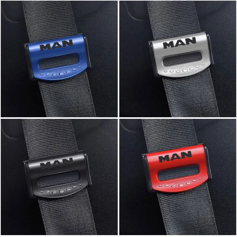 Car Seat Belt Buckle Stopper Adjustable Anti-skid Fixed Clip Clamp Limiter For MAN TGX TGM TGA TGS TGE Far Fashion Accessories