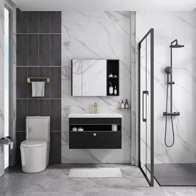 Sanitary Ware Product Guangdong China Manufacturers Modern Wc Toilet Bowl Commode Shower Set Bathroom Vanities and Toilet