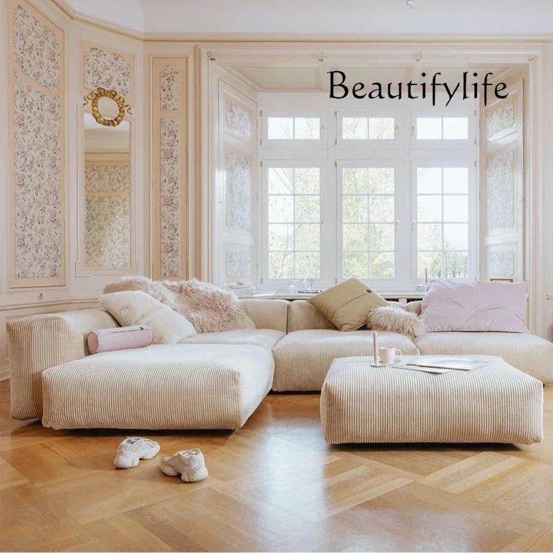 Lazy Human Dog Bed Living Room Sofas Designer Single Bedroom Room Decor Cloud Outdoor Sofa Puffs Nordic Divano Trendy Furniture