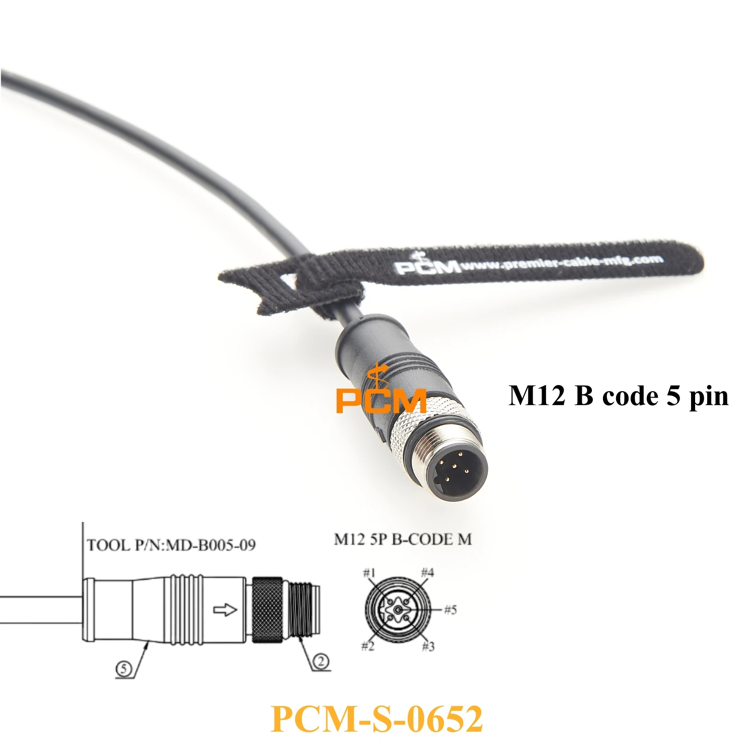 Kabel złącza M12 do USB 5-pinowy do 3.0 USB IP67 kompatybilny z IFM EC2099 dla wyświetlaczy i modułów dialogowych PDM360 NG