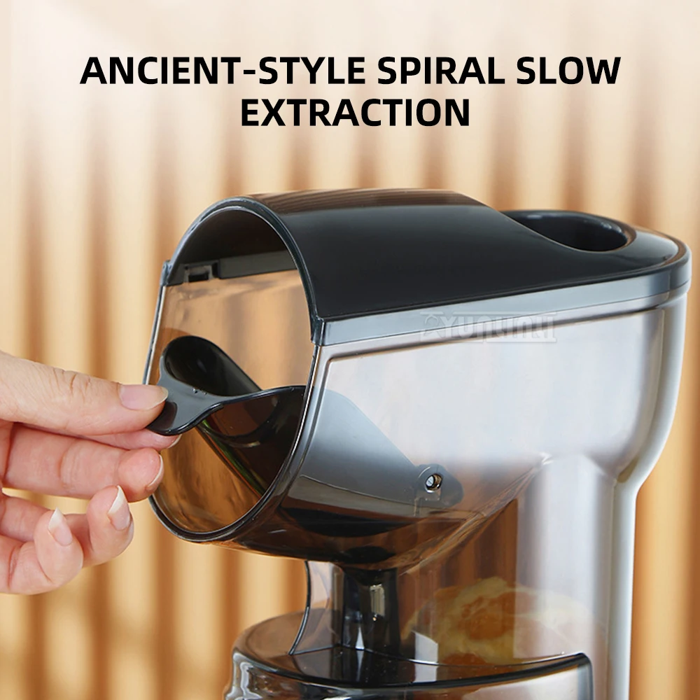 

NYD31 Соковыжималка большого диаметра Бытовая соковыжималка с автоматическим разделением для здоровых свежих фруктов и овощных соков