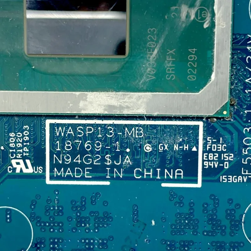 Placa base V61H1 0V61H1 CN-0V61H1 18769, placa base de alta calidad para ordenador portátil DELL 3301 con SRFFX I5-8265U CPU 100%, prueba completa OK