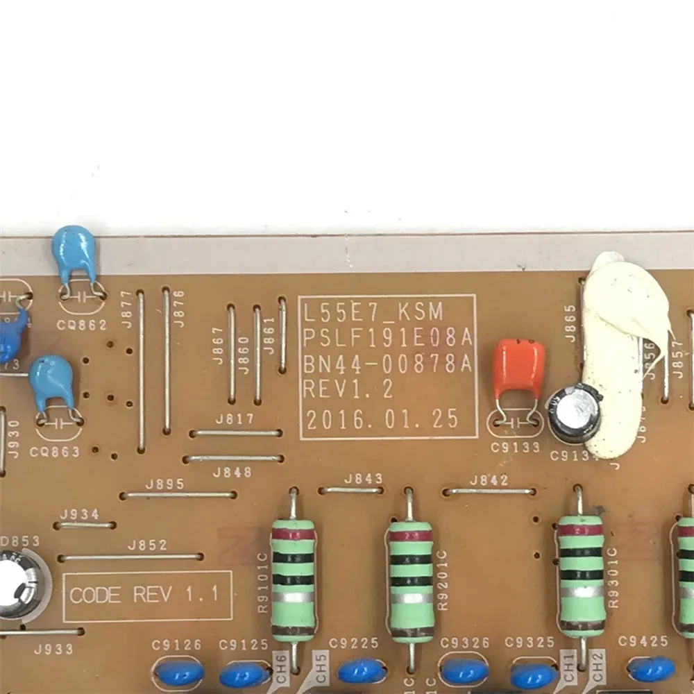 BN44-00878A L55E7_KSM PSLF191E08A Power Supply Card for TV UA55KS9800JXXZ UA55KS7300J TV Original Power Supply Board POWER BOARD