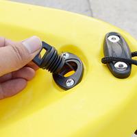 Stainless Steel Marine Boat Garboard Drain Plug Raft Kayak Screw Sealing Plugs