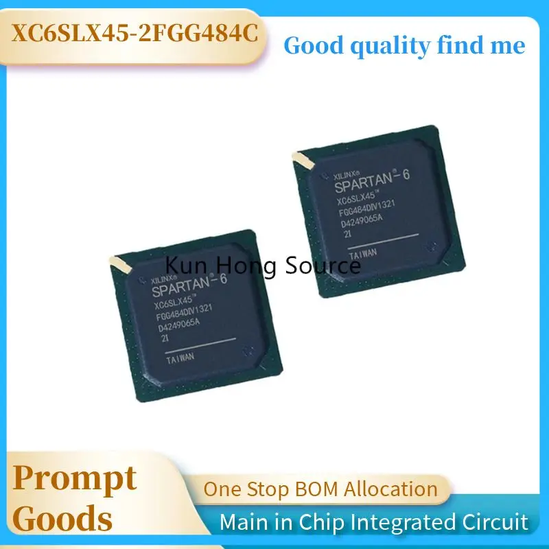 

(1piece) 100% New XC6SLX45-2FGG484C XC6SLX45-FGG484 XC6SLX45 BGA-484 Chipset