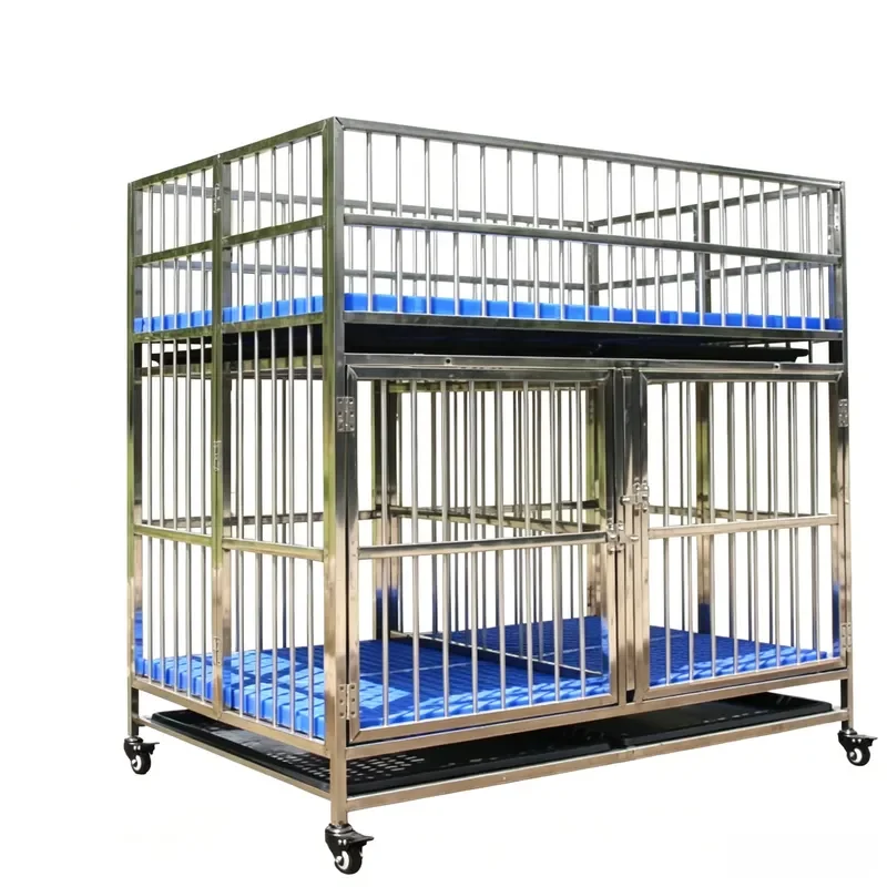 for Luxury Black Tall Dog Playpen Crate Fence Pet Kennel Play Pen Exercise Cage with Plastic Tray Box Packing