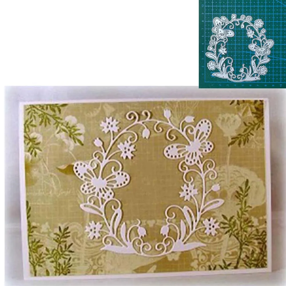 Flowers leaves metal cutting dies mold Scrapbooking decoration paper craft knife mould blade punch template Embossing stencils