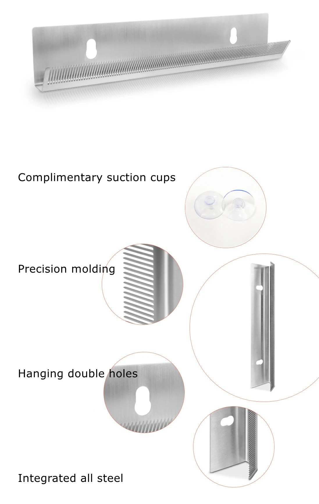 30cm Display stand Hair Extension Holder Stainless Steel wig stand for Prebonded Hair Extensions Human Hair Extension Tool