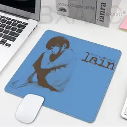Gamer Desk Pad Serial Experiments Lain Mouse Mousepad Anime Mat Small Mousepepad Gamer Pc Gaming Deskpad Cheap Laptop