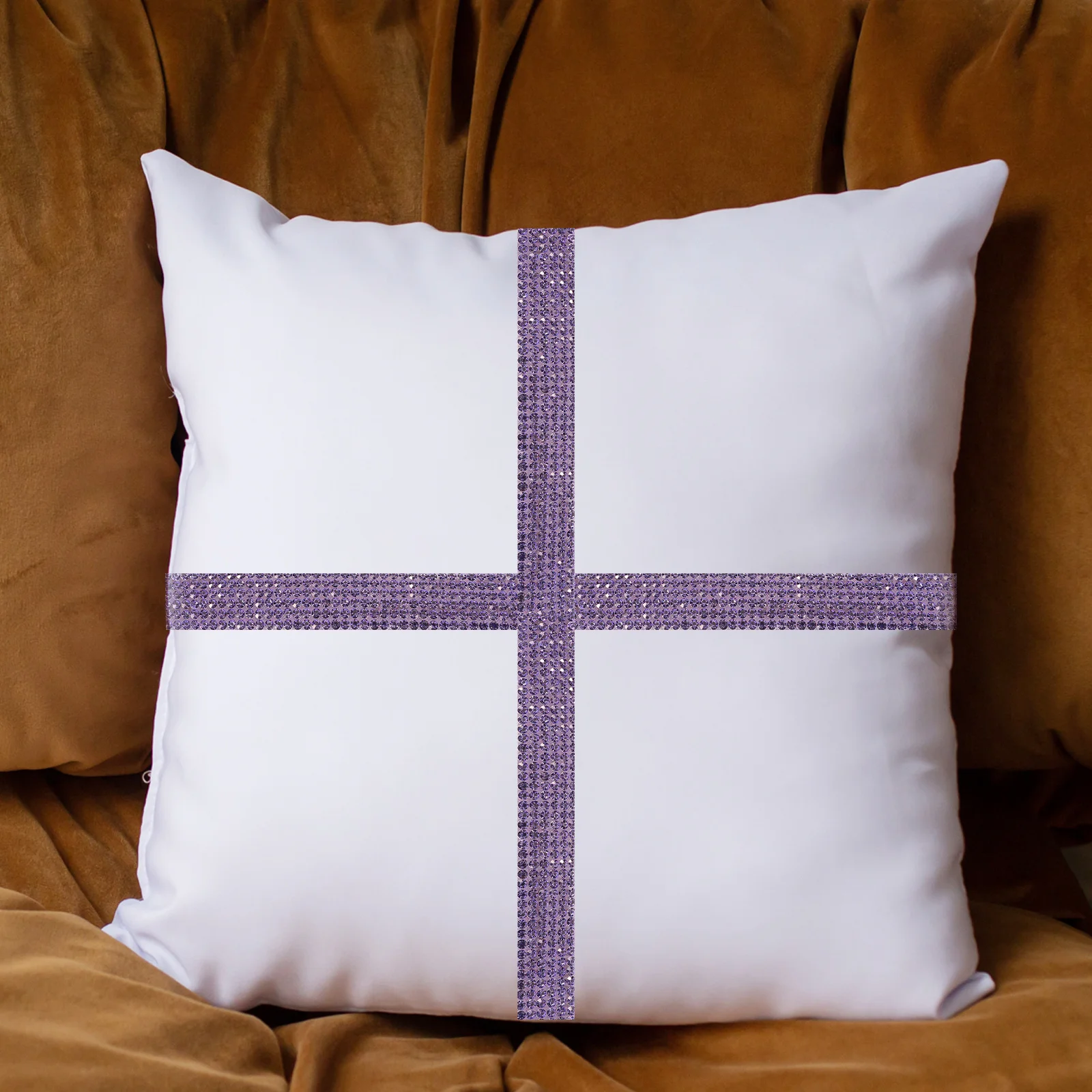 

4 Rolls Rhinestone Applique DIY Decorative Waist Charm Bridal Belt Patch Dress Accessory Sewing Applique for Wedding