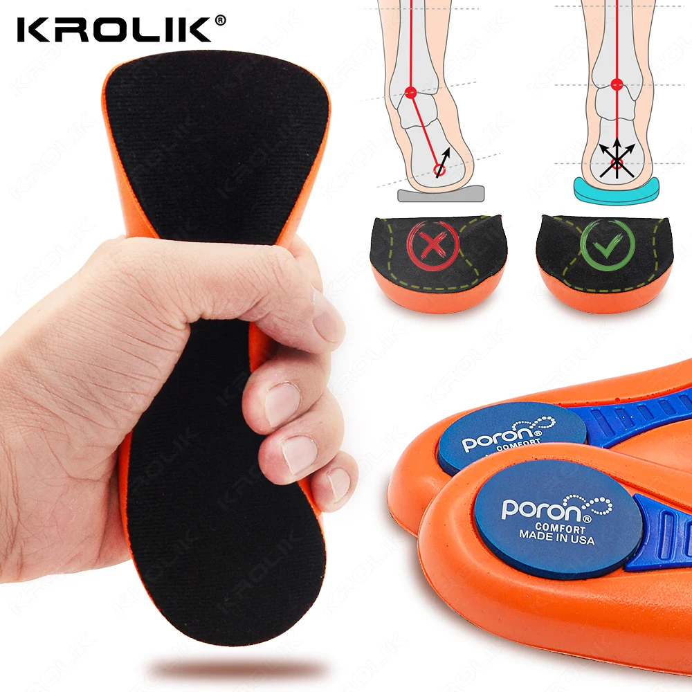 Sports Heel Pad Insoles Pain Relief For Plantar Fasciitis Cushion Foot Massager Care Half Heel Insole Soft Sole Running Shoe Pad