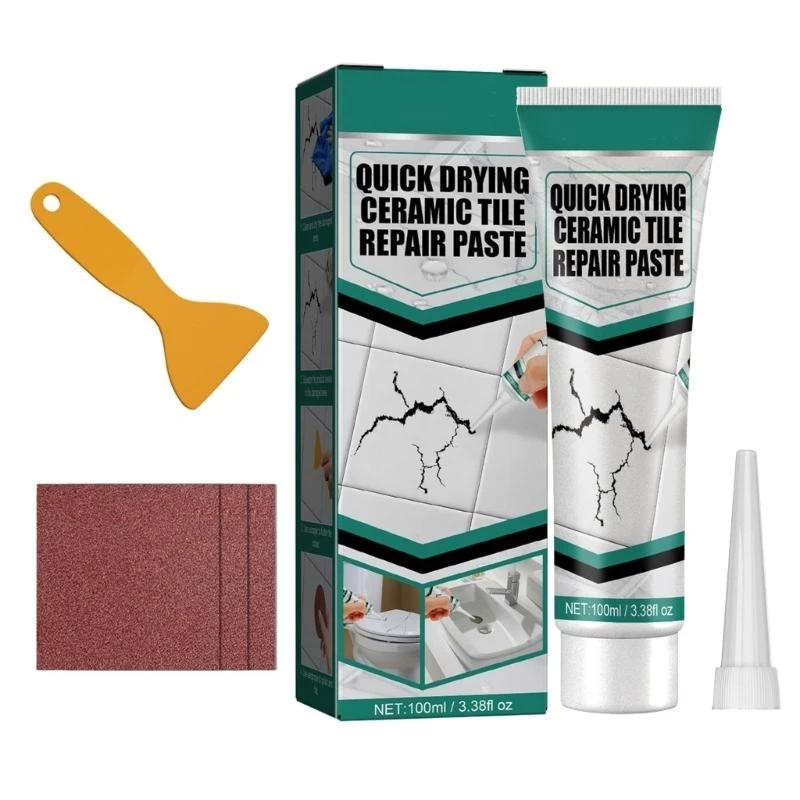 Practical Quick Drying Tile Repair Pastes for Bathroom and Kitchen Cracks high quality