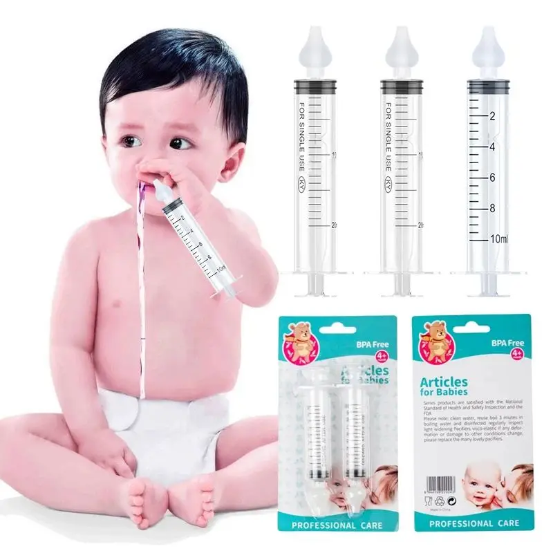 10ML/20ML Baby Nasal Aspirator Syringe Baby Nose Cleaner Rhinitis Nasal Washer Irrigator Baby Nose Washing for Children