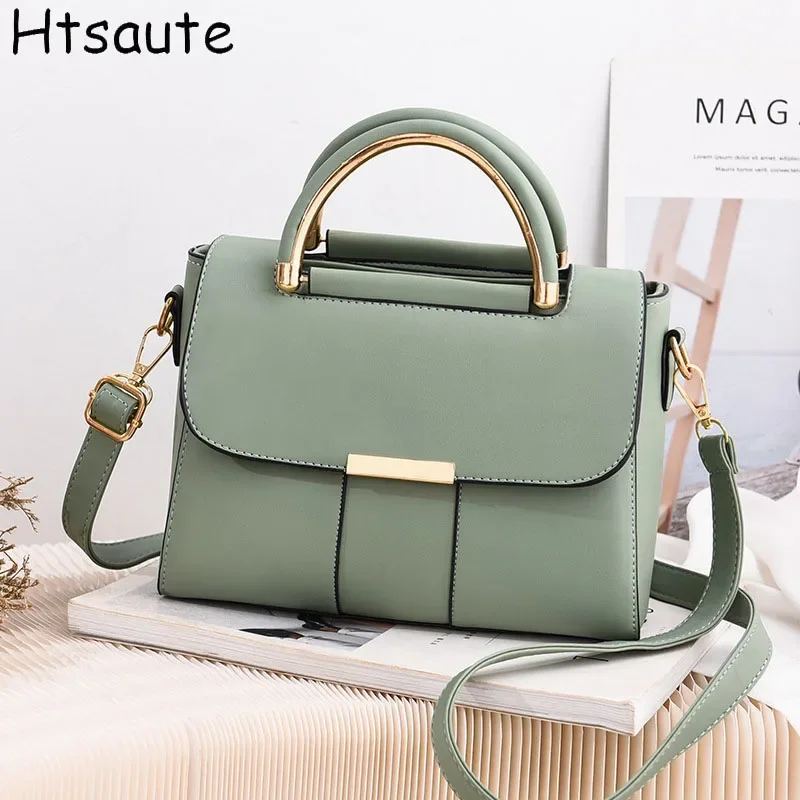 

Simple Handbag For Women PU Leather Shoulder Bag Fashion Small Handle Bag Designer Crossbody Bag Daily Lady Shopping Hand Pouch