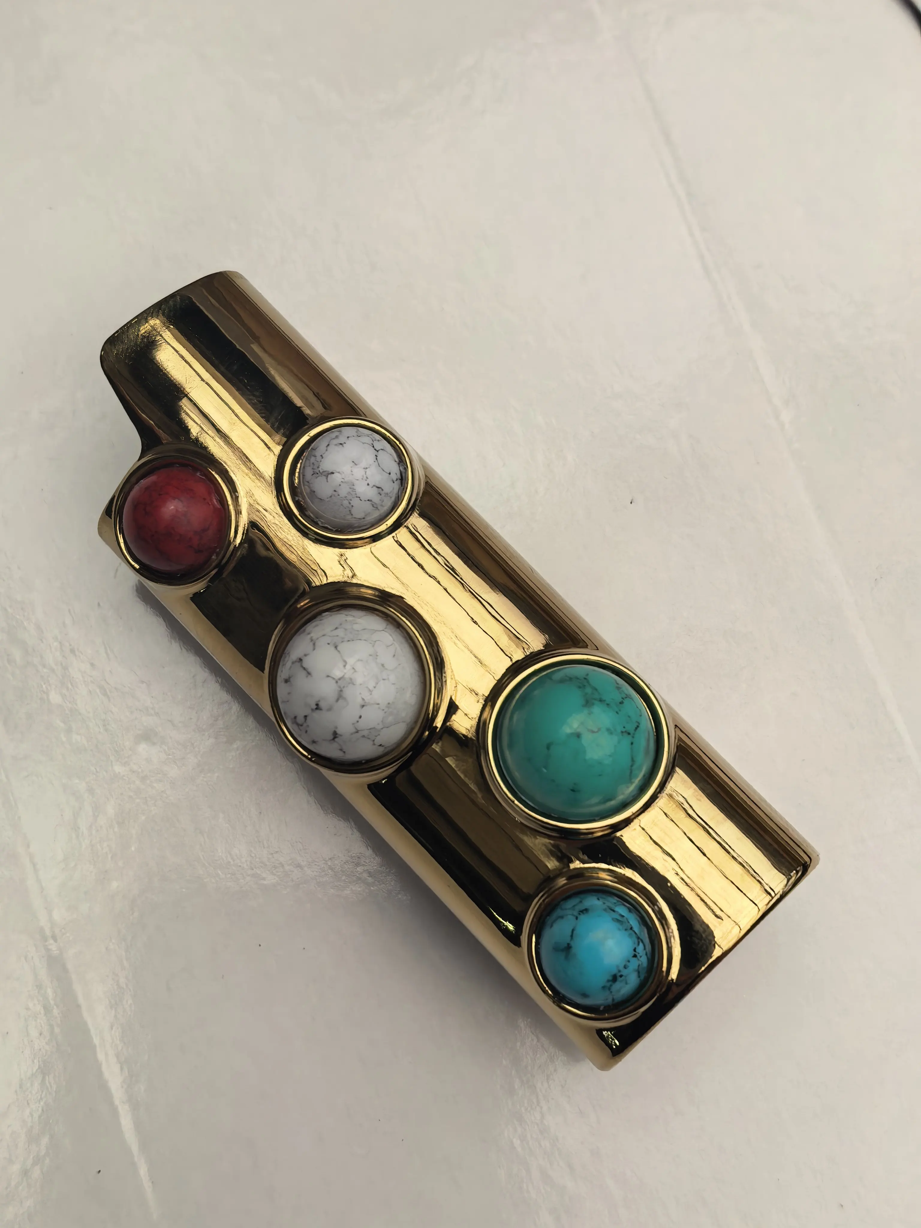 DIY Metall-BIC-Feuerzeughülle für J6 Luxus-Diamant-Standard-BIC-Feuerzeug, goldene Standardhülle für Damen, volle Größe, Geschenk – Detail 8