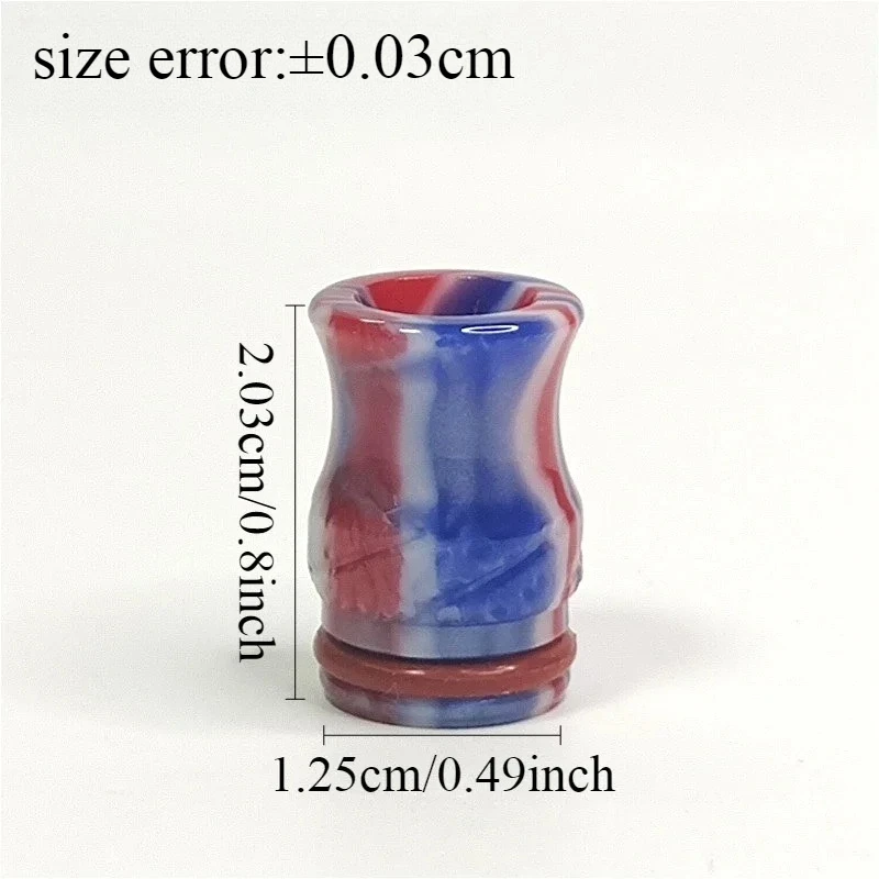 1 قطعة 810 الراتنج المنقط تلميح زهرية الأشكال القش المشتركة #3