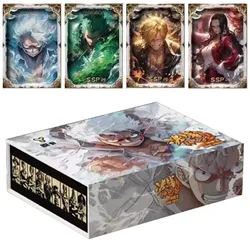 New One Piece Card Luffy Quality Cards Collection Card Luxury Anime Card Desktop Card Box Set