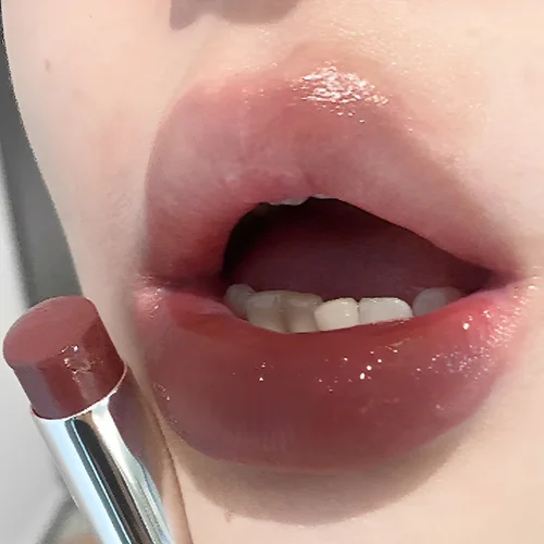 블랙 다크 브라운 꿀 립스틱, 영양 보습, 지속적인 논스틱 컵 틴티드 립밤, 플럼퍼 섹시 데일리 입술 케어 화장품