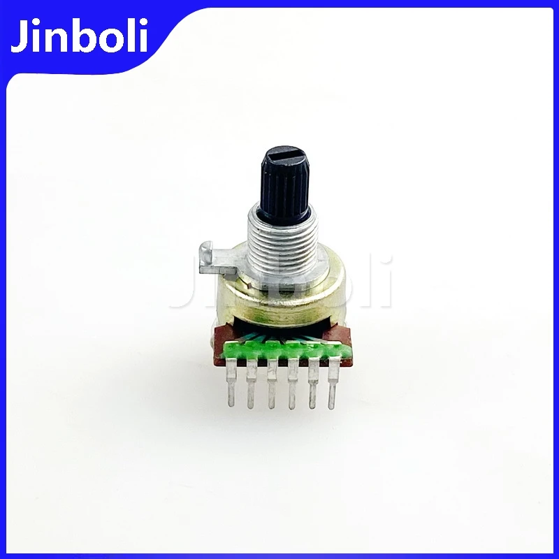 2PCS R161 Single Row 6Pins Double B20K Computer Speaker Amplifier Audio High And Low Volume Potentiometer B203