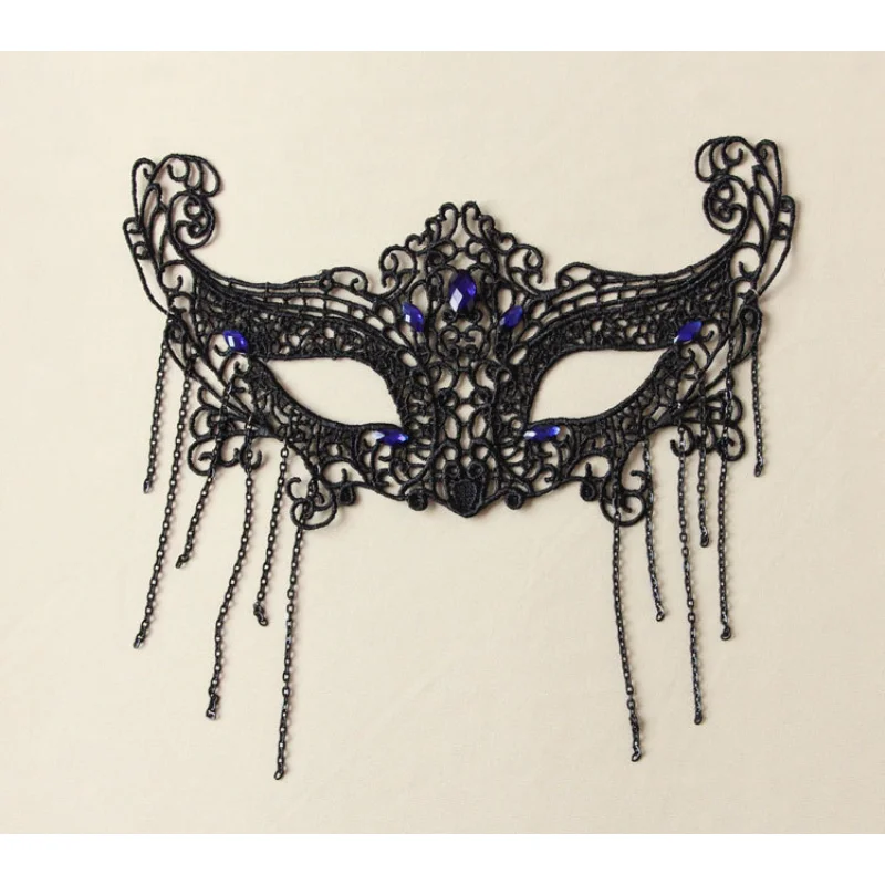 

Halloween Half Face Masquerade Lace Mask Cosplay