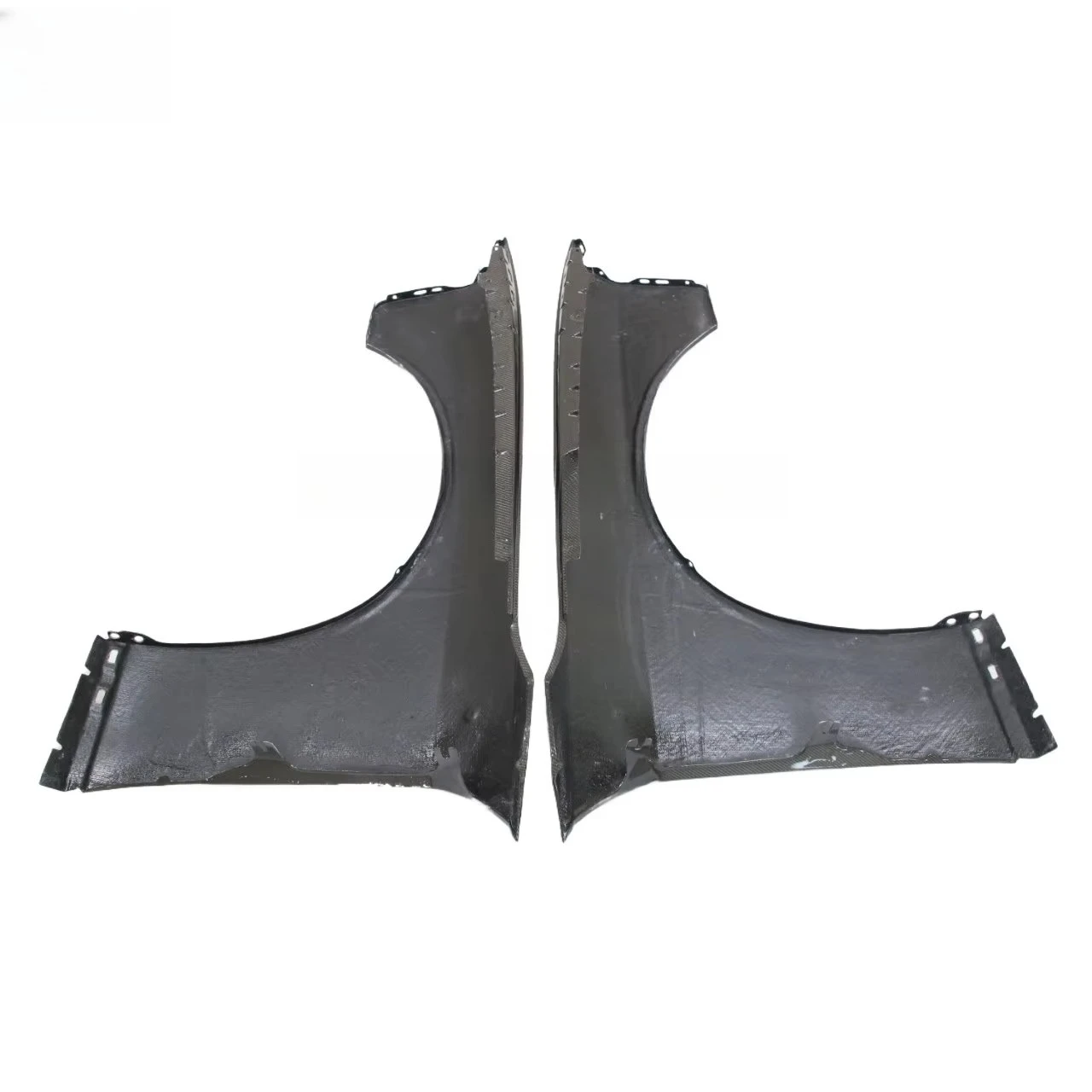 Real Carbon Fiber Front wing for Dodge Challenger Hellcat 2015-2018 Upgrade to S-RT Style Car Body Kit Car Parts Accessories