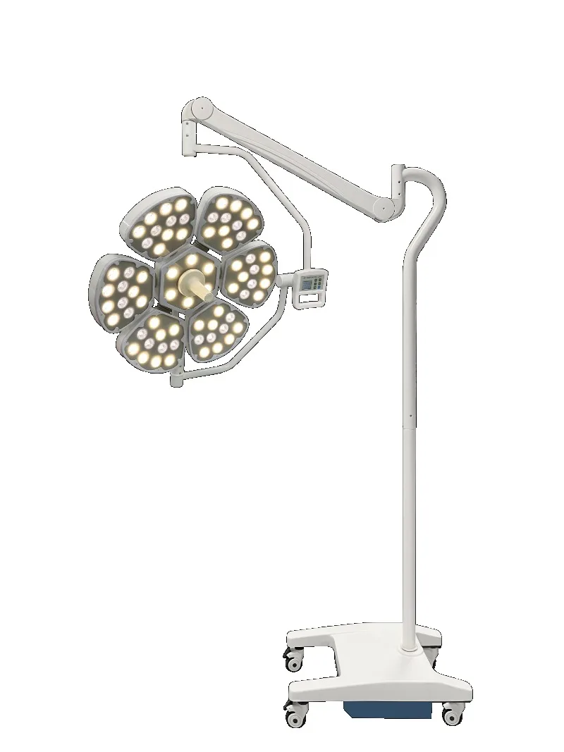 LED shadowless surgical lamp for hospital surgery, adjustable bracket, metal structure CE certification, high illumination