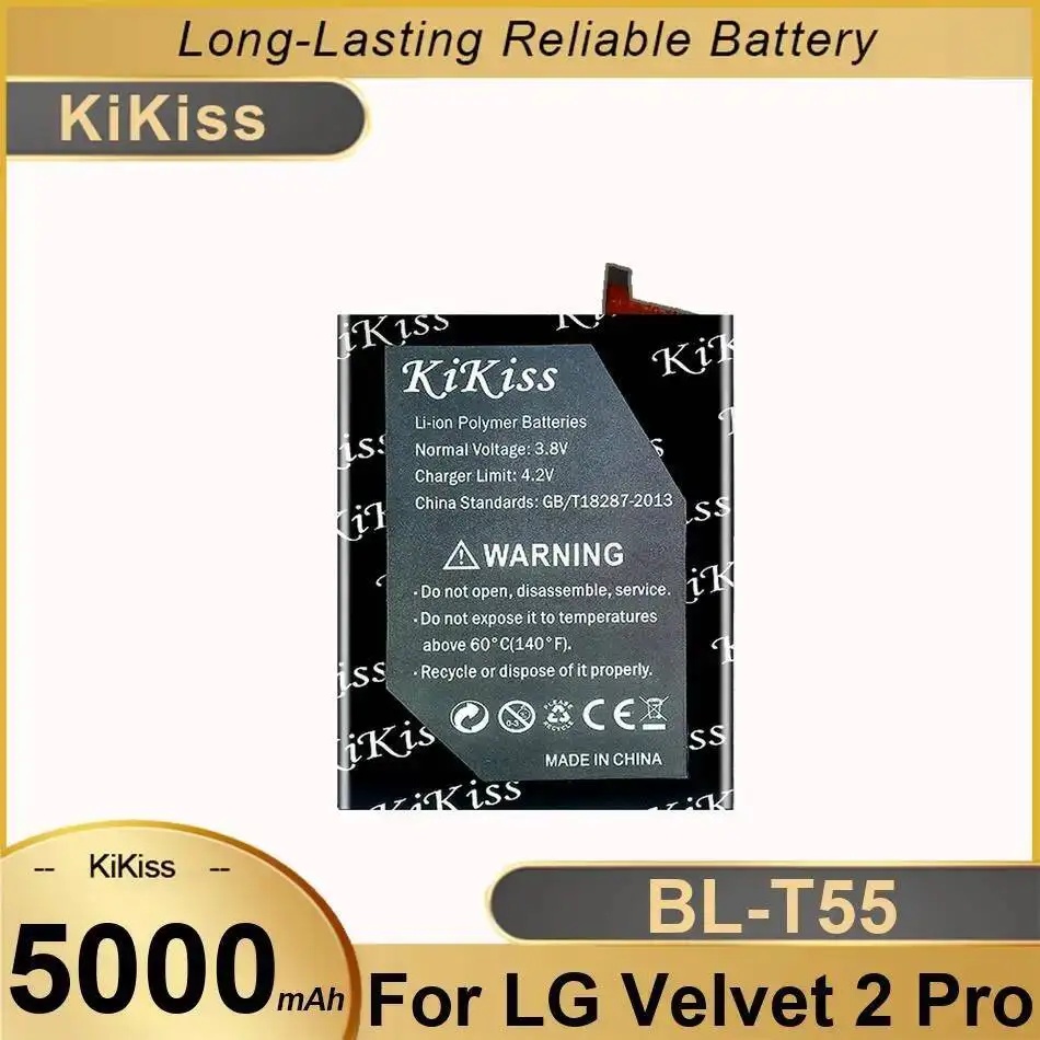 

Long-Lasting For LG Velvet 2 Pro High-Efficiency Mobile Phone Battery 5000Mah BL-T55