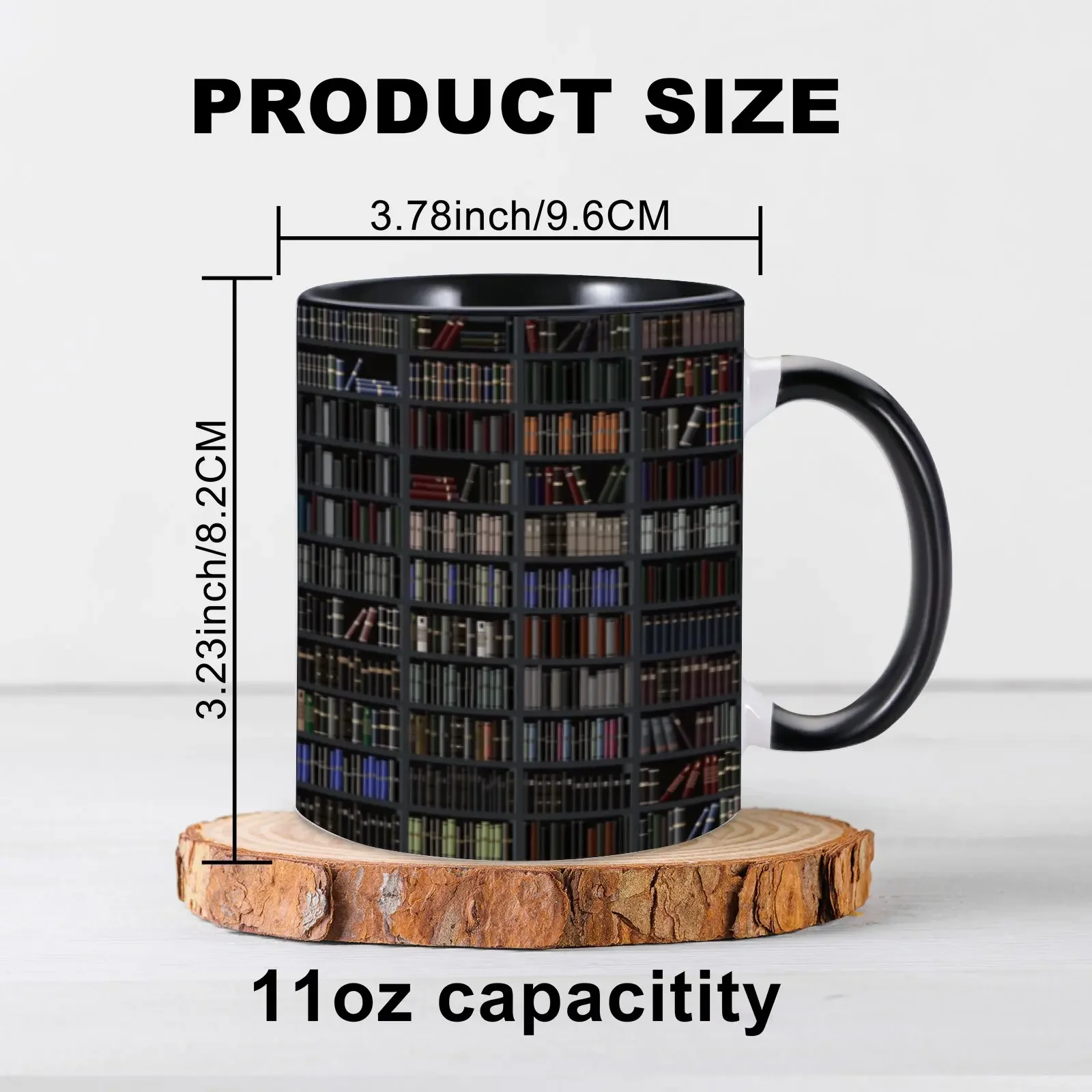 1pc Bibliothek Bücherregal Tasse Buch Liebhaber Kaffeetassen Buch Kaffeetasse Tassen Buch artikel Bücherwurm Tasse Geschenke für Leser Geschenke