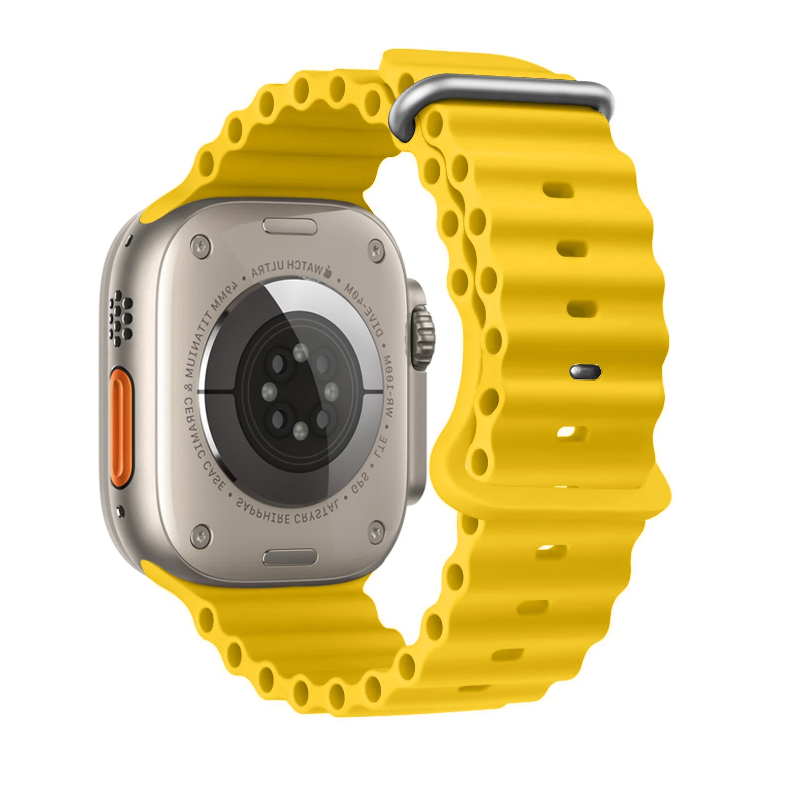 

Ocean Strap For Apple watch Ultra 2 band 49mm 45mm 44mm 40mm 41mm 42mm 46mm Silicone bracelet iWatch series 10 SE 9 8 7 6 5 4
