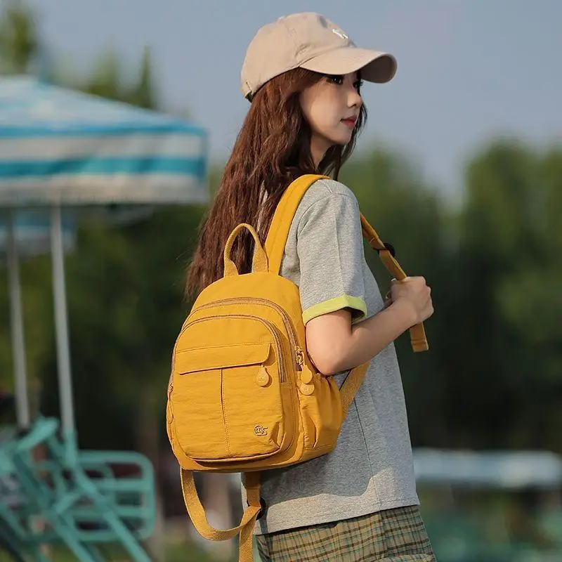 Stylish Simple Versatile Travel Backpack for Elementary School Student,Casual School Bag for Boys Girls,Lightweight Kids Daypack