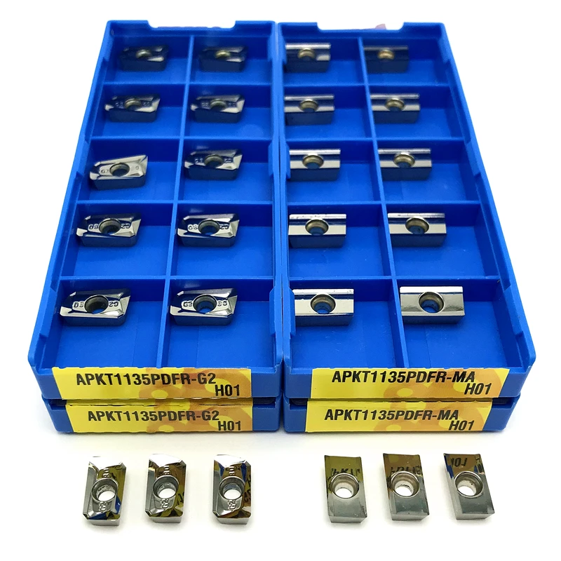 APKT1604 MA H01 أدوات الطحن القابلة للفهرسة عالية الجودة من الألومنيوم أداة القطع باستخدام الحاسب الآلي APKT 1604 أدوات تحول الخشب
