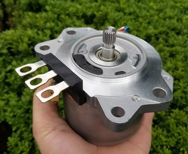 DC12V-24V 500W Brushless Magnetic Motor Automotive Steering Motor Suitable for Power Tools Machinery Power Motor