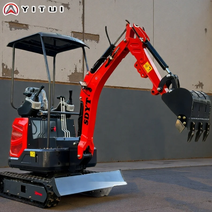 حفارة صغيرة عالية الكفاءة محرك كوبوتا حفار صغير يورو 5 حفارة مدمجة مخصصة للبناء الداخلي والخارجي