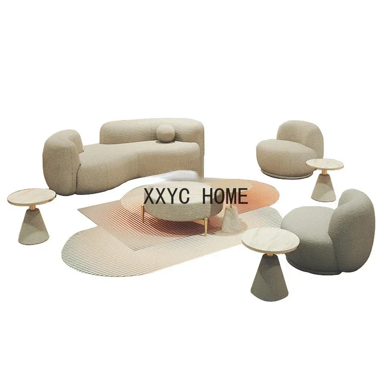 الشمال امبسوول متجر الملابس الجمال أريكة مزيج B & B التفاوض اجتماع منطقة الراحة