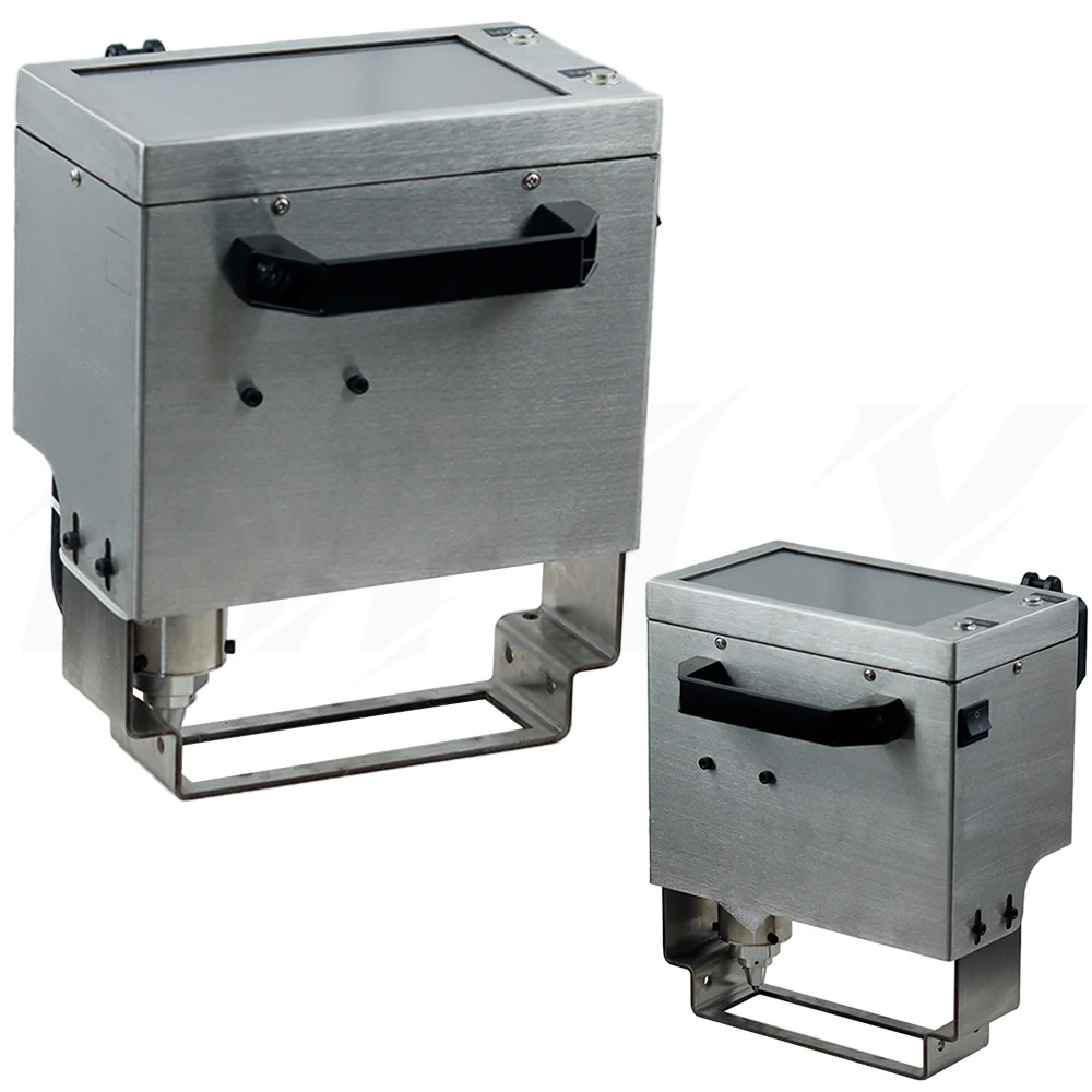 Machine de marquage électrique à écran tactile, batterie au lithium, marqueur Dot Peen Vin No. Plage de marquage 140x50mm avec électroaimant
