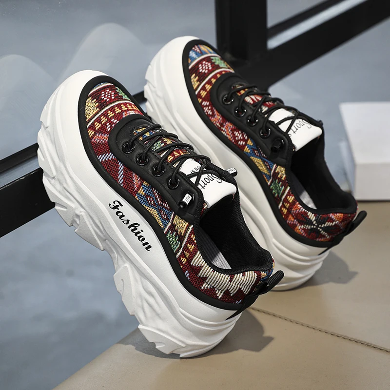 

Новинка 2025, осенняя детская повседневная спортивная обувь на мягкой подошве, дышащая парусиновая обувь, легкая модная обувь для девочек на толстой подошве