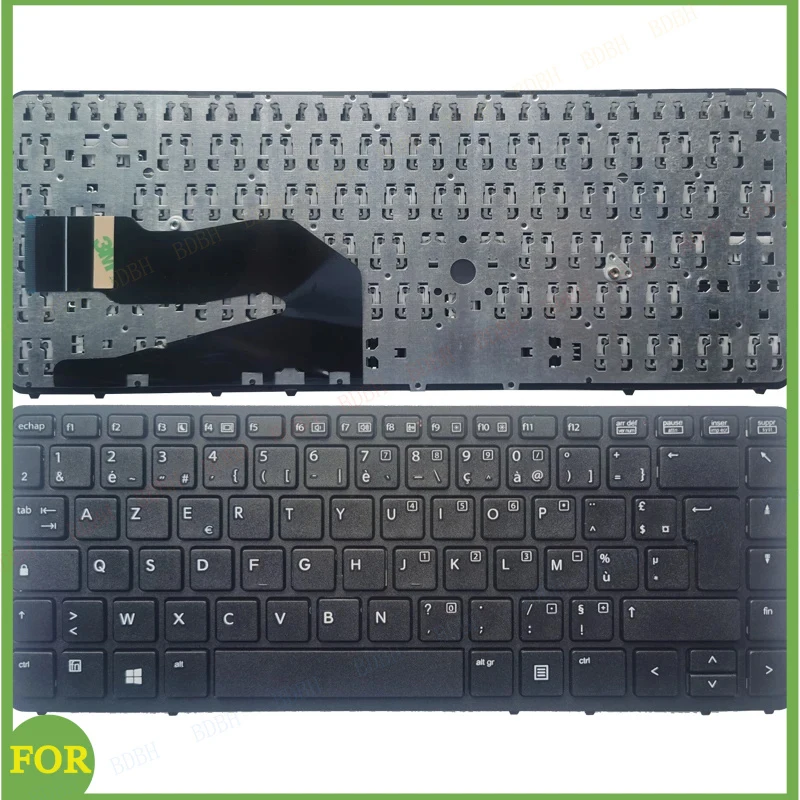 New Laptop French/FR Azerty Keyboard FOR HP EliteBook 840 G1 850 G1 850 G2 With Frame No Backlit Without Pointing Stick