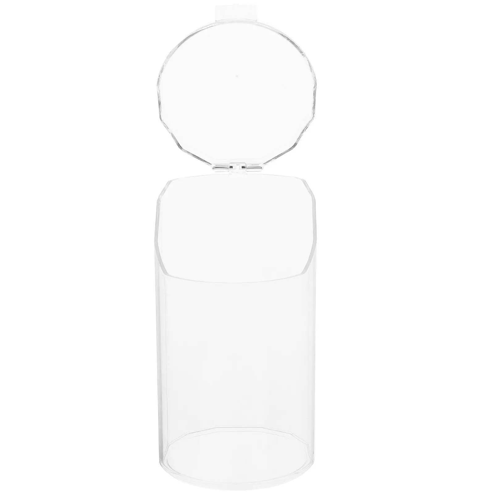

Acrylic Makeup Brush Holder Pen Storage Organizer Clear Desk Accessory Brush Storage Box for Office Living Room Bathroom Space