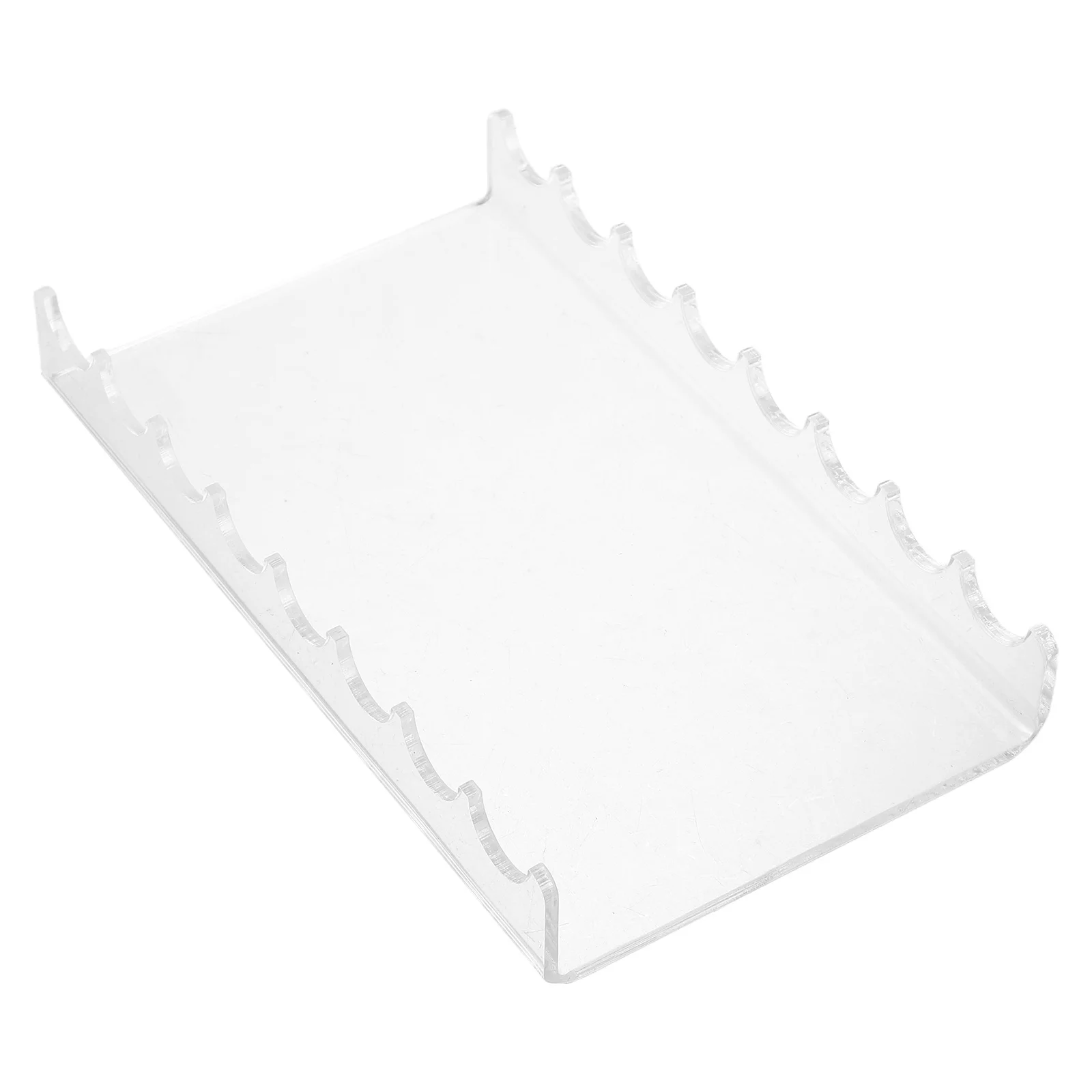 

Clear Acrylic Pen Display Stand Organizer for Craft Shows Exhibitions Watercolor Pens Makeup Brushes Office Supplies Storage