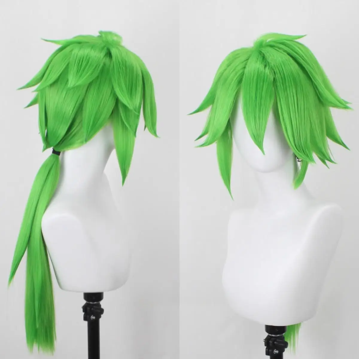 AOTU Xander Cosplay Pruik – Korte blauwe anime pruik voor mannen vrouwen Hittebestendig synthetisch haar Halloween kostuum rollenspel