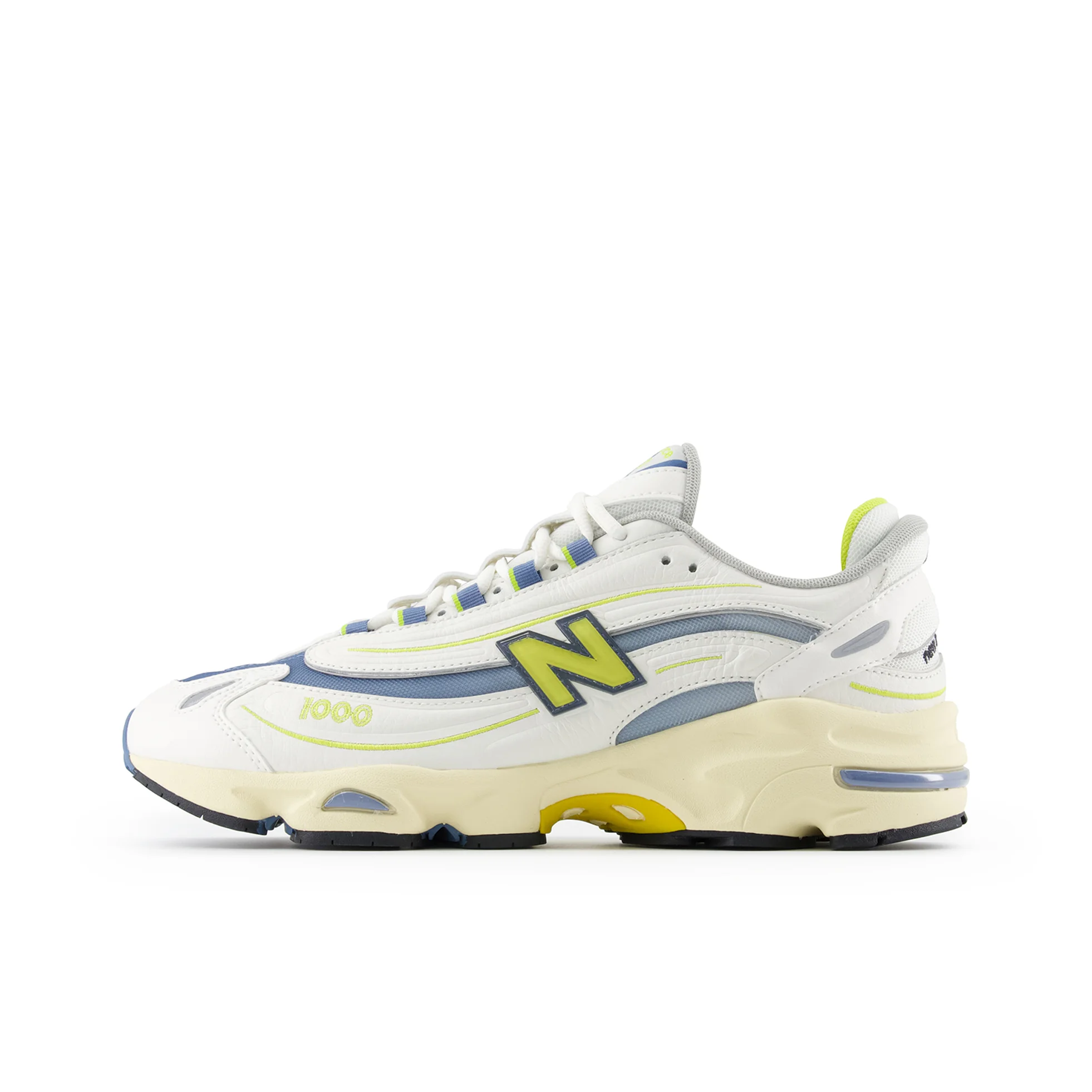 New Balance NB 1000 Abrasion Resistant Low top Casual Shoes Unisex White Blue M1000CA