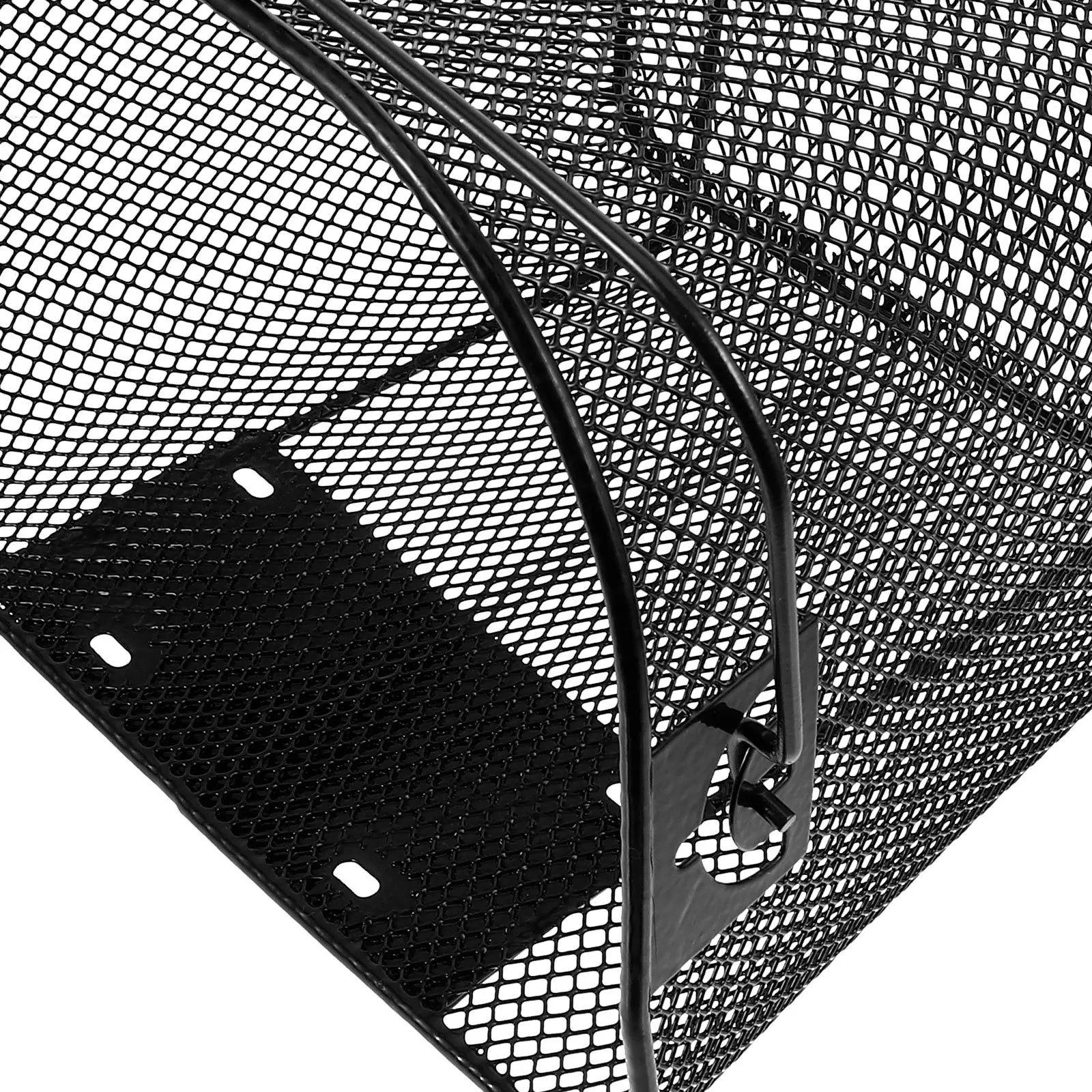 

Fast Detach Bike Front Basket Large Capacity Metal Wire Bicycle Handlebar Basket Durable Scratch Resistant Cycling Storage