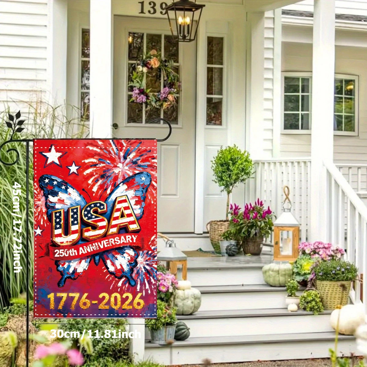 

America 250th double-sided flag for the 250th anniversary of the United States in 2026, Perfect for Independence Day