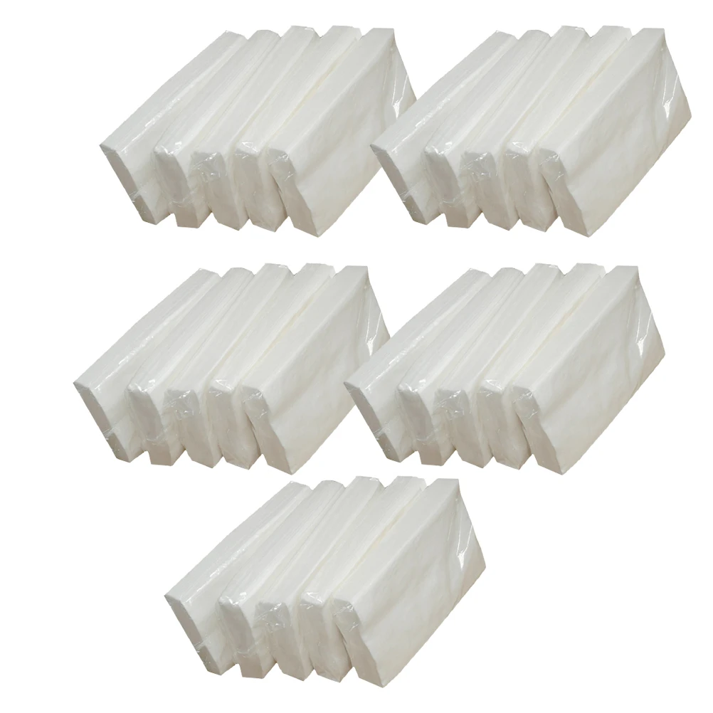 

25 Packs Household Paper Towel Paper Napkin Extraction Type Papers for Home Restaurant Hotel (White 30pcs in a Pack)