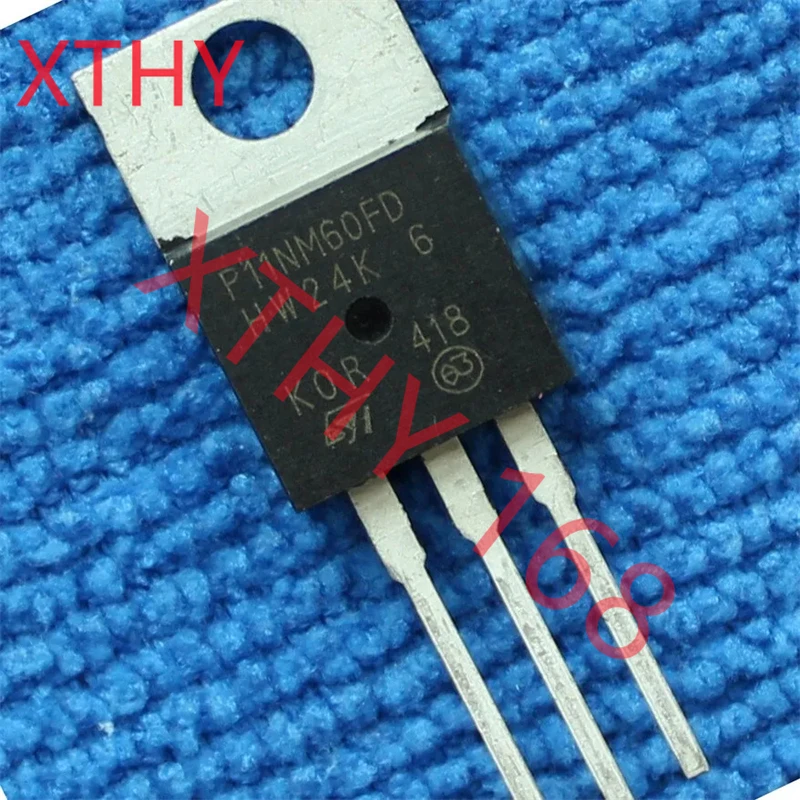 Lote de 5 unidades STP11NM60FD P11NM60FD TO-220F 100% Original a estrenar New Oiginal 