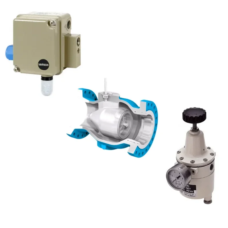 Mokveld Axial On/Off Valves Are Equipped With 3701 Positioners and KOSO PRF300 Pressure Reducing Valves