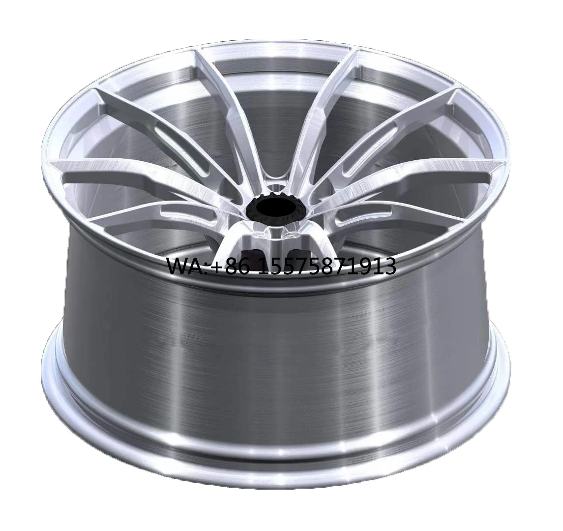 

For New Forged Aluminium Alloy Wheels Gloss Black with Machine Lip Multi Spoke 19-22 Inch PCD 5x114.3 Retrofit/Upgrade Passenger